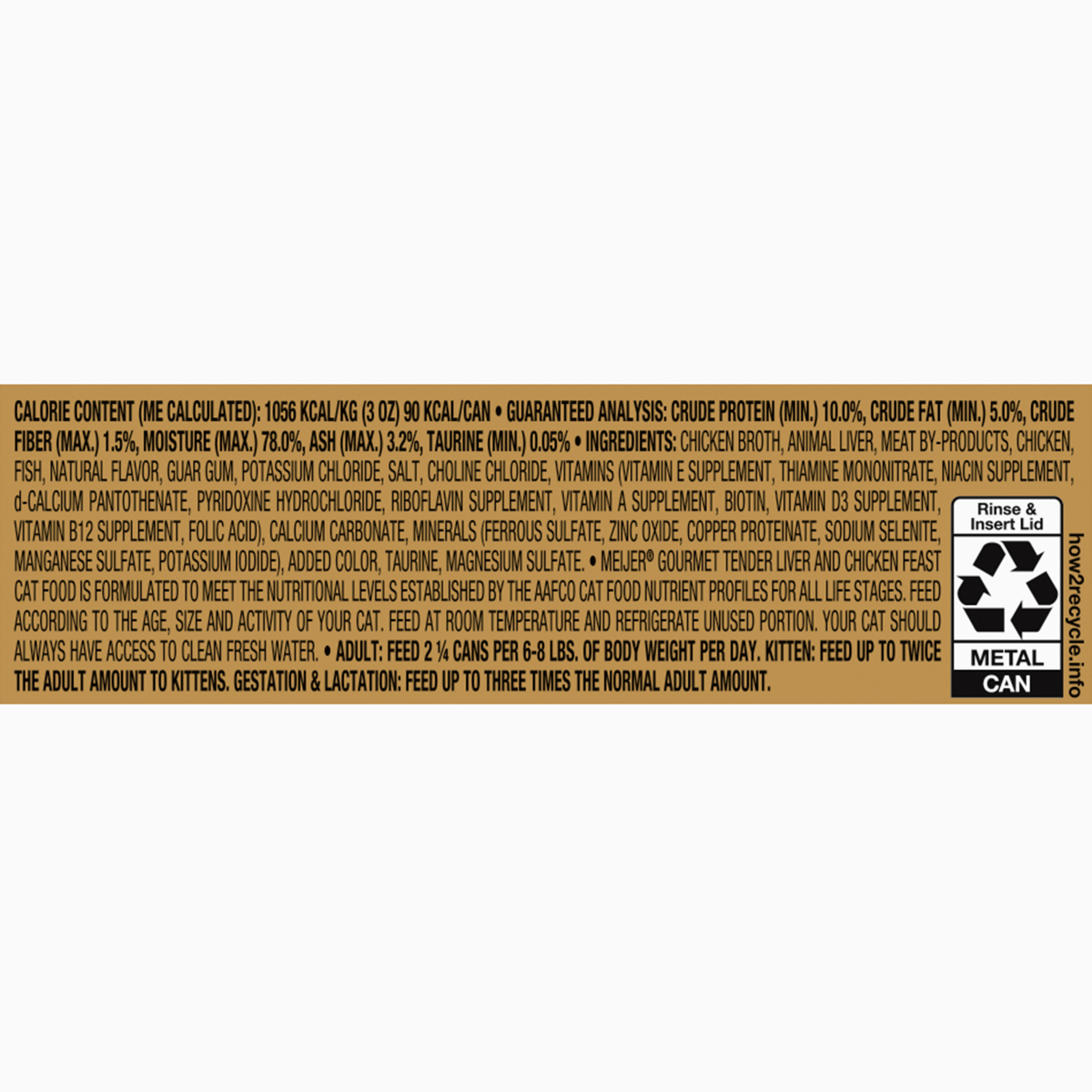 slide 9 of 9, Gourmet Chicken Liver 24X3Oz, 3 oz