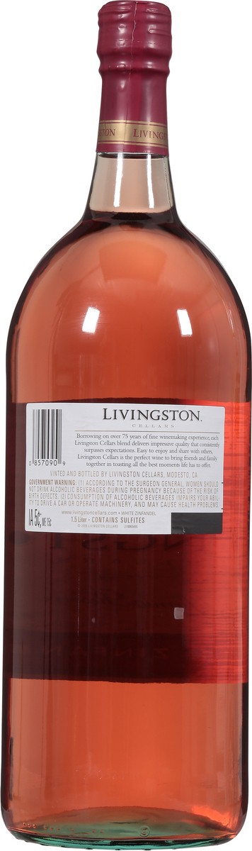 slide 8 of 9, Livingston Cellars Blush Wine, 1.50 liter