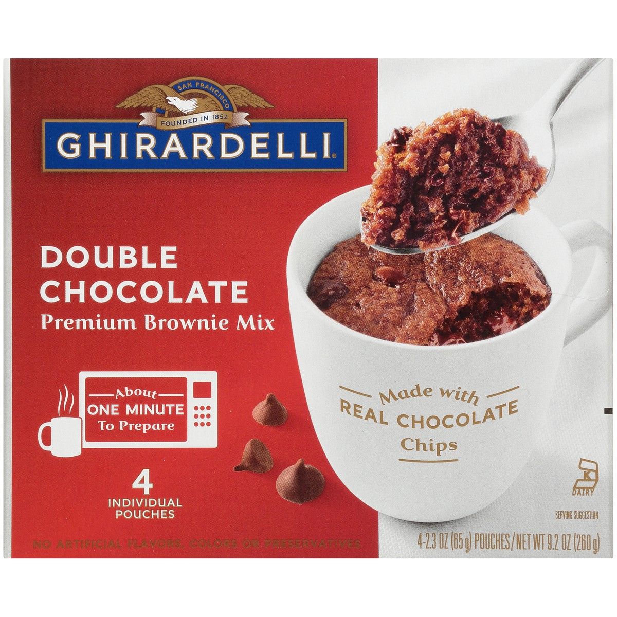 slide 2 of 6, Ghirardelli Brownie Mix, 9.2 oz