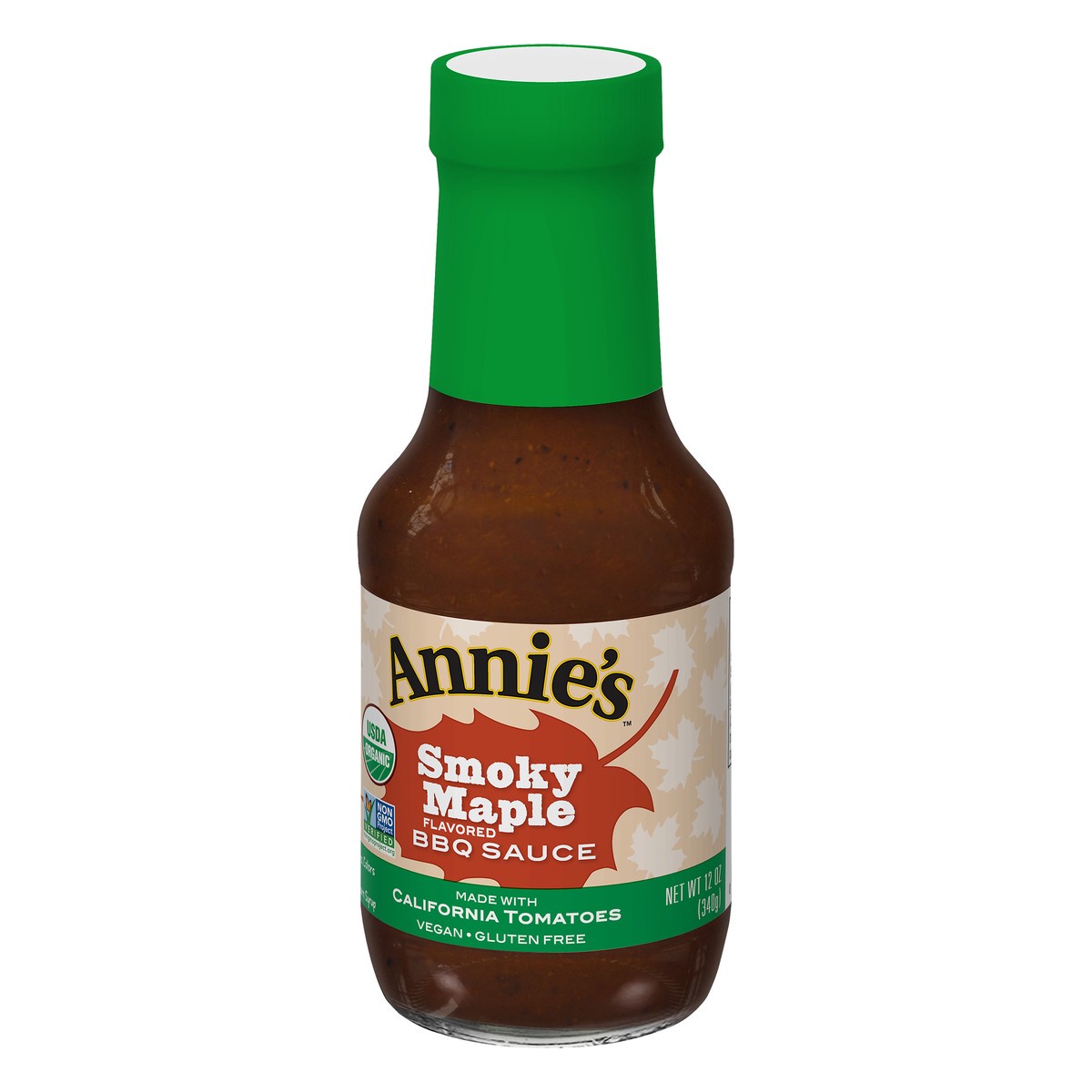 slide 3 of 9, Annie's Smoky Maple Flavored BBQ Sauce 12 oz, 12 oz