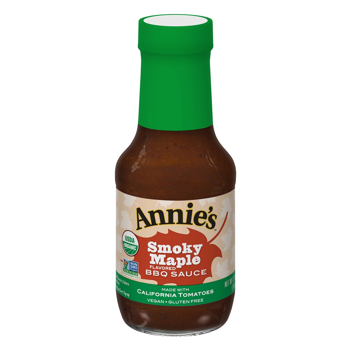 slide 1 of 9, Annie's Smoky Maple Flavored BBQ Sauce 12 oz, 12 oz