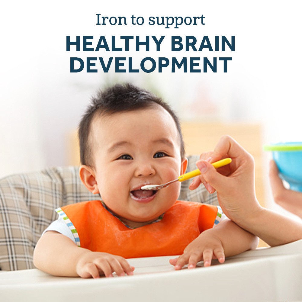 slide 5 of 5, Gerber Organic Stage 1 Baby Food, Oatmeal Cereal, 8 oz Canister, 8 oz