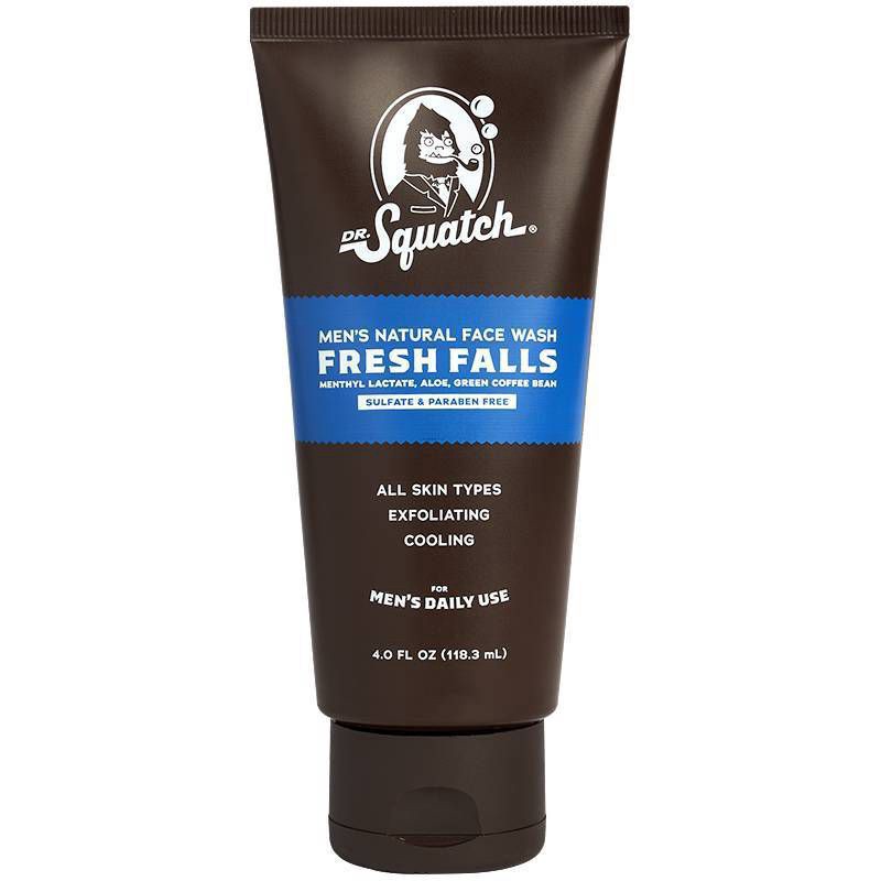 slide 1 of 3, Dr. Squatch Men's Natural Fresh Falls Face Wash 4.0 fl oz, 4 fl oz