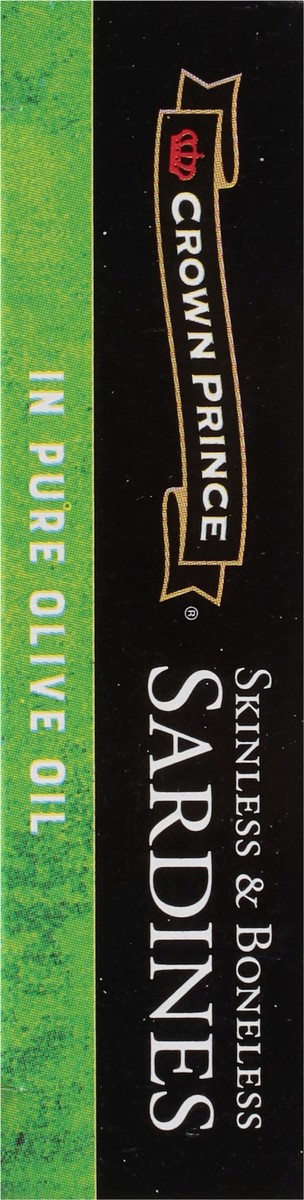 slide 7 of 9, Crown Prince Skinless & Boneless Sardines in Pure Olive Oil 3.75 oz, 3.75 oz