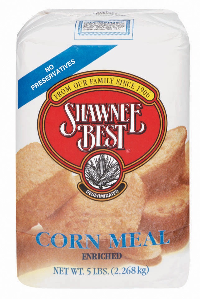 slide 1 of 3, Shawnee Best Enriched Corn Meal, 5 lb