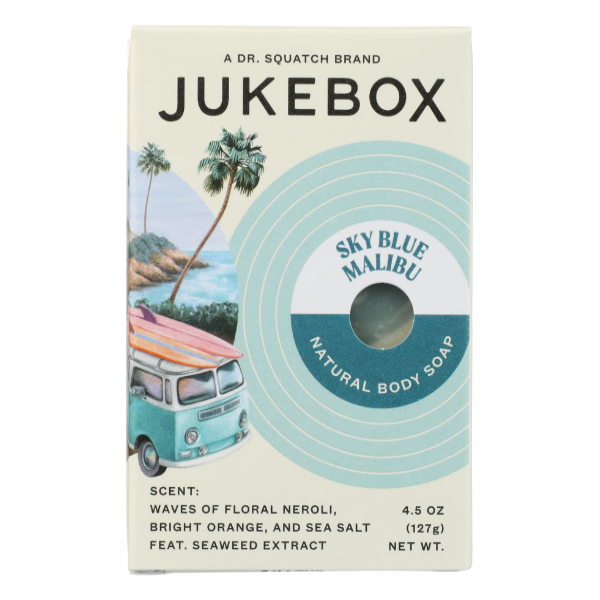 slide 1 of 1, Jukebox Bar Soap Sky Blue Malibu, 4.5 oz