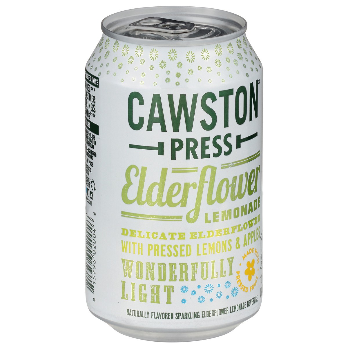 slide 10 of 12, Cawston Press Wonderfully Light Elderflower &Lemonade Sparkling Water - 11.15 fl oz, 4 ct; 11.5 fl oz