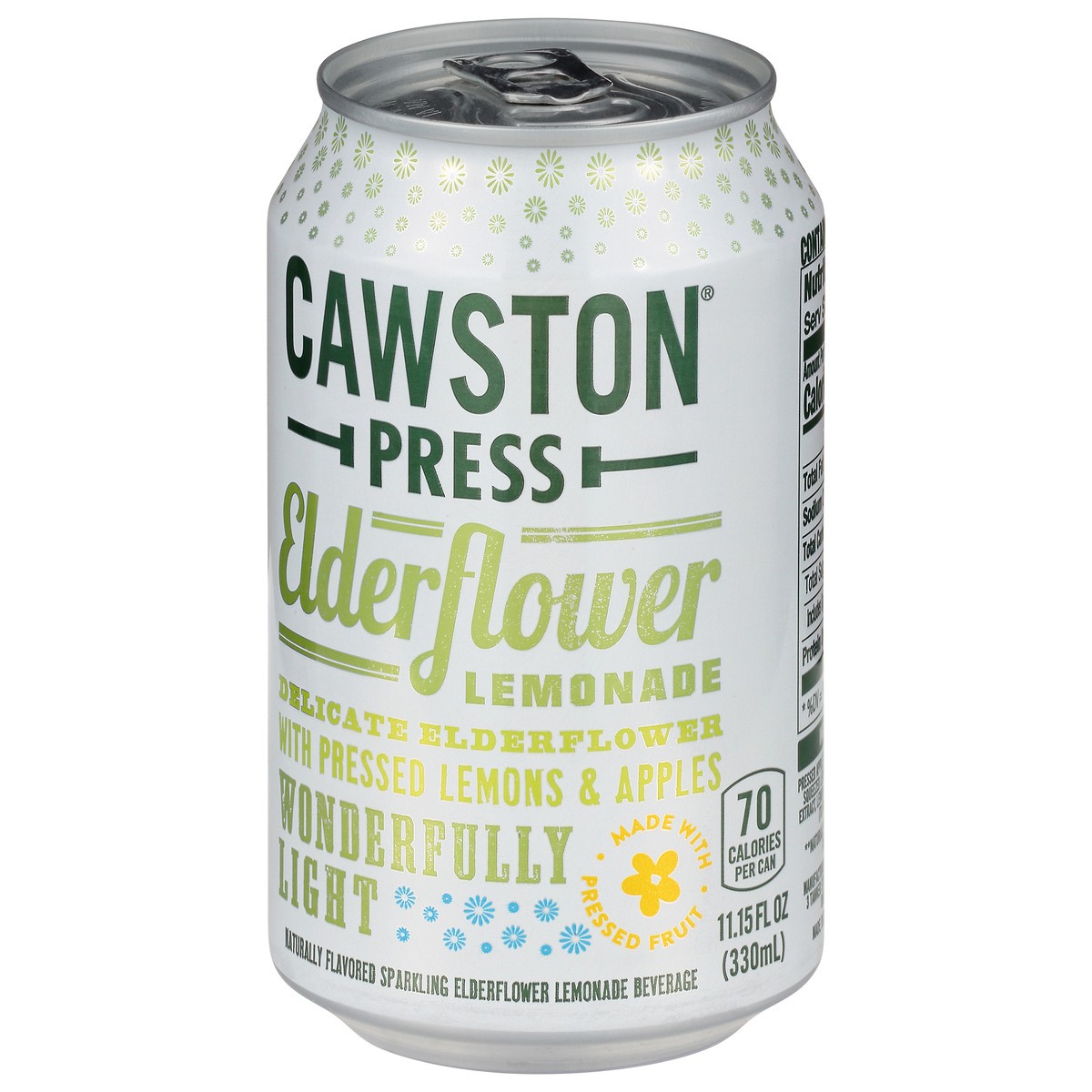 slide 4 of 12, Cawston Press Wonderfully Light Elderflower &Lemonade Sparkling Water - 11.15 fl oz, 4 ct; 11.5 fl oz