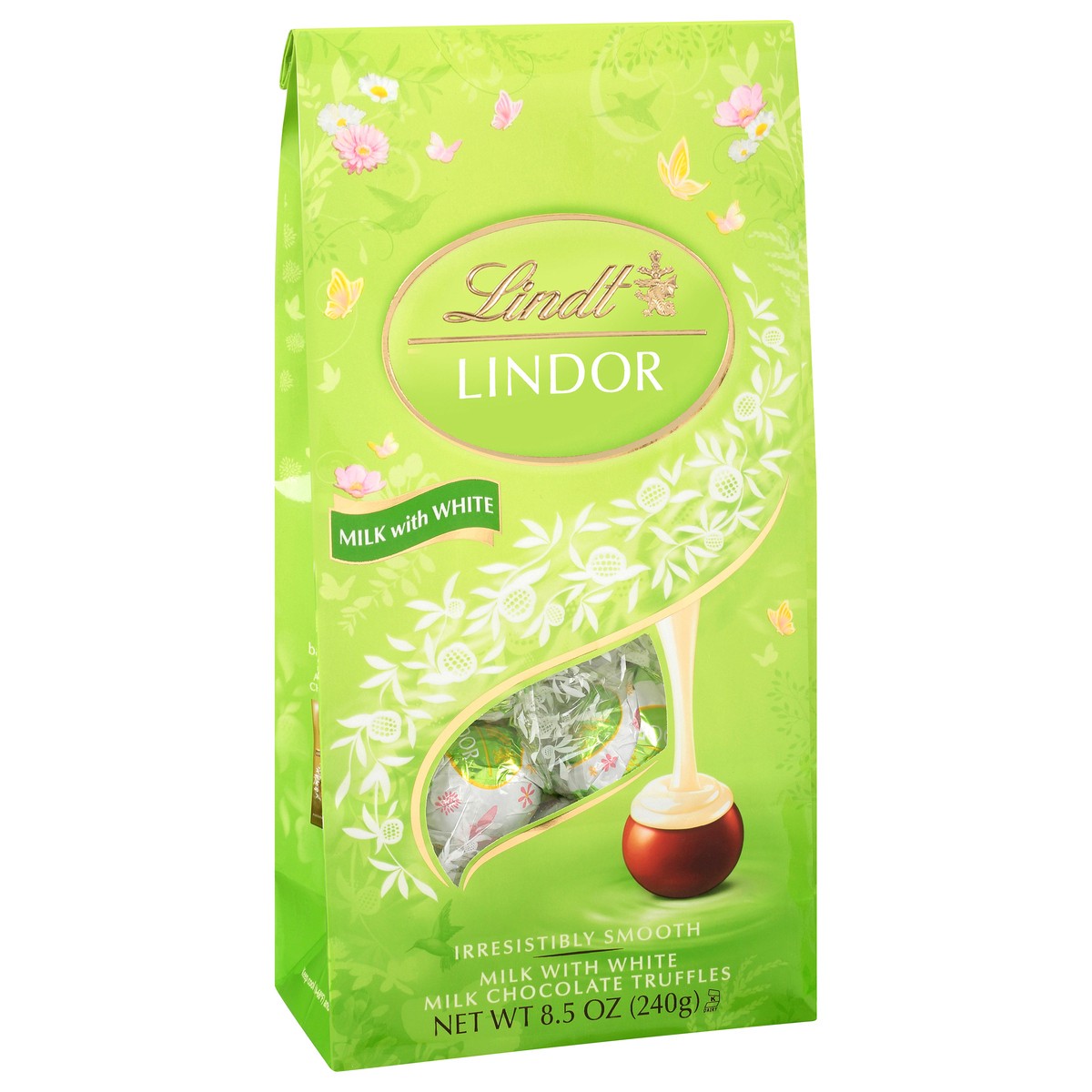 slide 7 of 11, Lindt Lindor Easter Milk White Chocolate Truffles, 8.5 oz