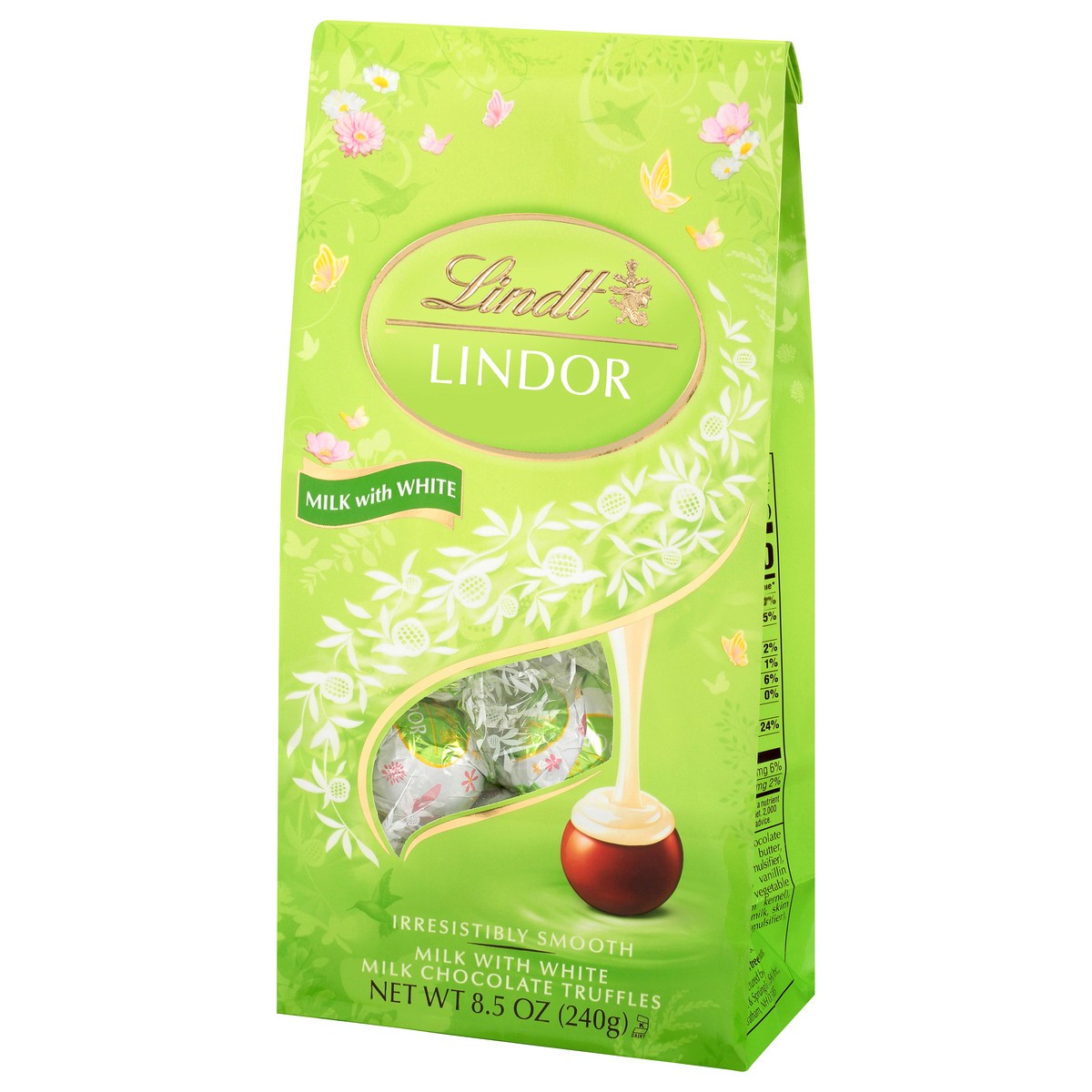 slide 9 of 11, Lindt Lindor Easter Milk White Chocolate Truffles, 8.5 oz