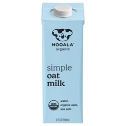 Mooala Organic Simple Oatmilk, 32oz
