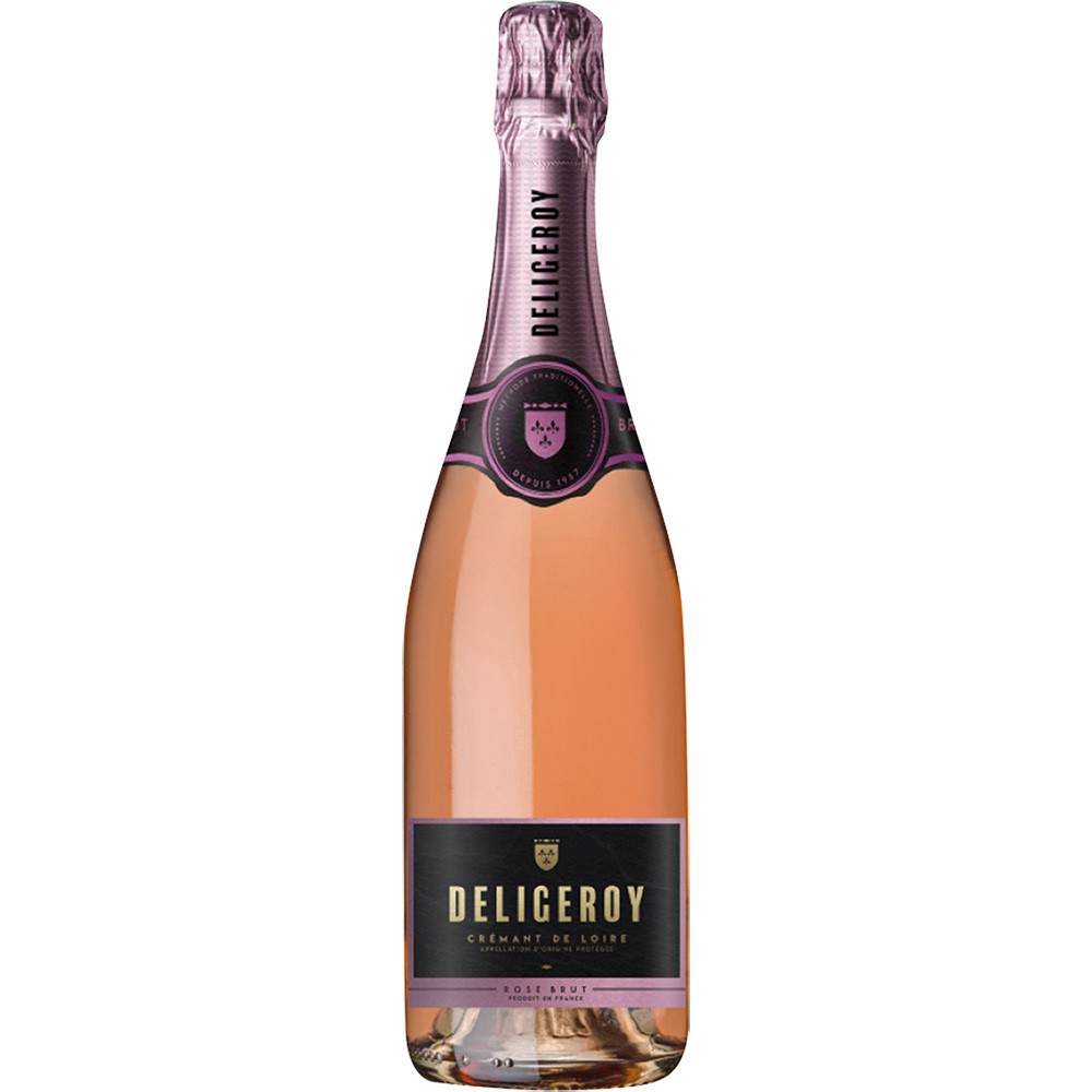 slide 1 of 1, Deligeroy Cremant De Loire Rose, 750 ml