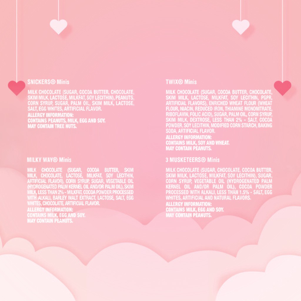 slide 2 of 8, Mixed SNICKERS, TWIX & More Assorted Chocolate Valentine Day Candy, 9.76 oz/32ct, 9.76 oz