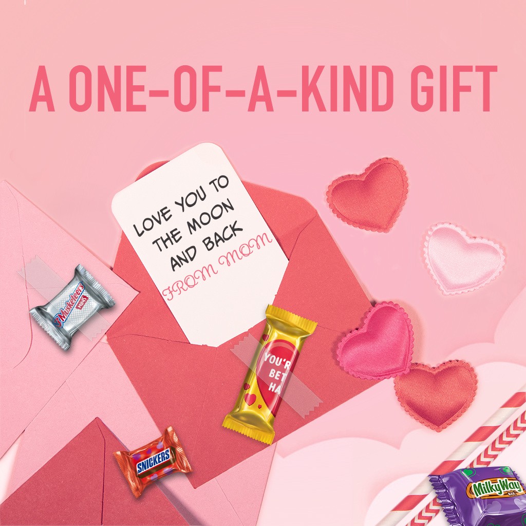 slide 5 of 8, Mixed SNICKERS, TWIX & More Assorted Chocolate Valentine Day Candy, 9.76 oz/32ct, 9.76 oz