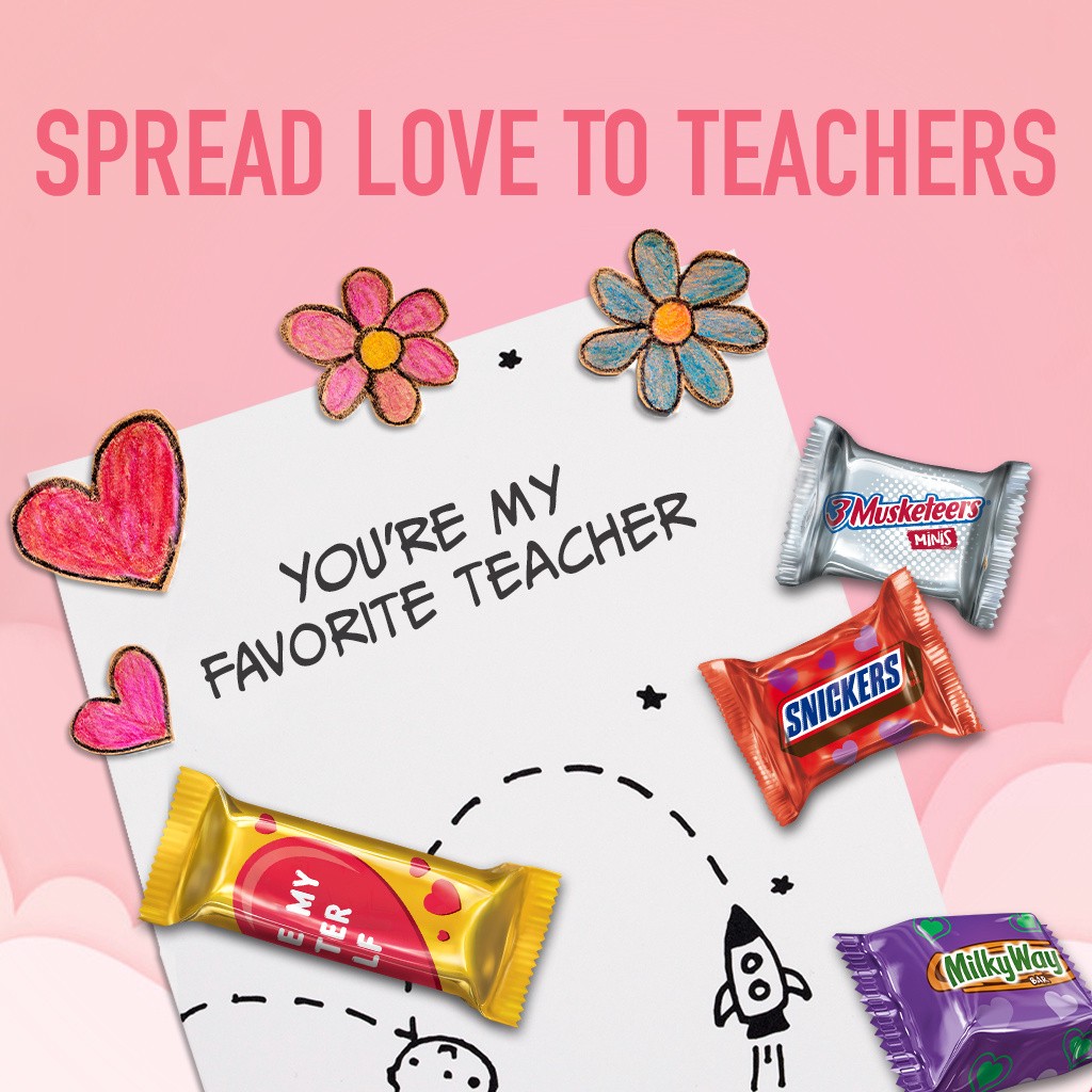 slide 4 of 8, Mixed SNICKERS, TWIX & More Assorted Chocolate Valentine Day Candy, 9.76 oz/32ct, 9.76 oz