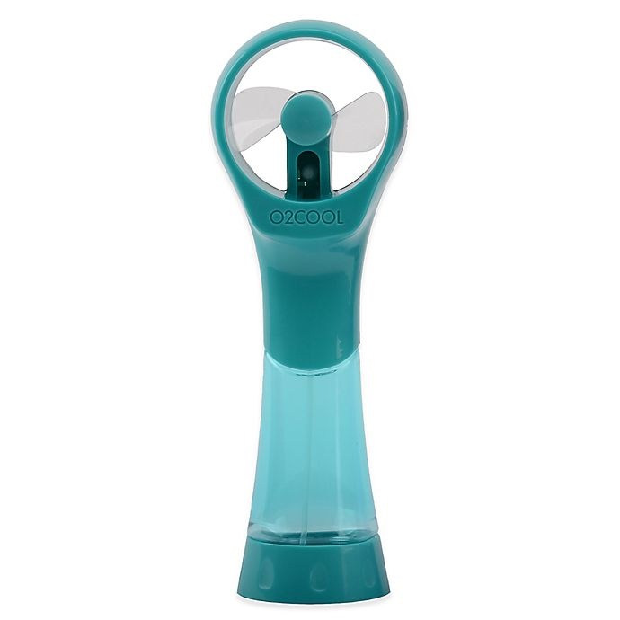 slide 1 of 1, O2COOL O2 COOL Reverse Trigger Misting Fan - Teal, 1 ct