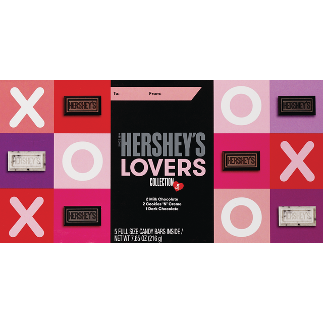 slide 1 of 1, Hershey's Valentine's Day Lovers Collection, 7.6 oz