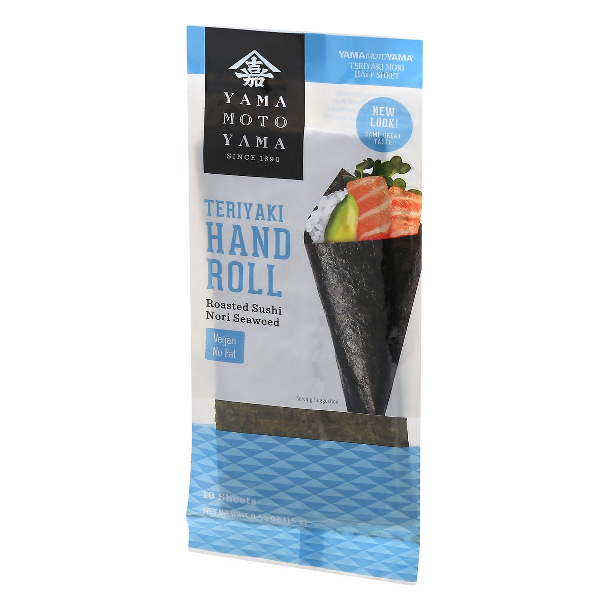 slide 3 of 9, YamaMotoYama Half Sheet Teriyaki Nori Seaweed 10 ea, 