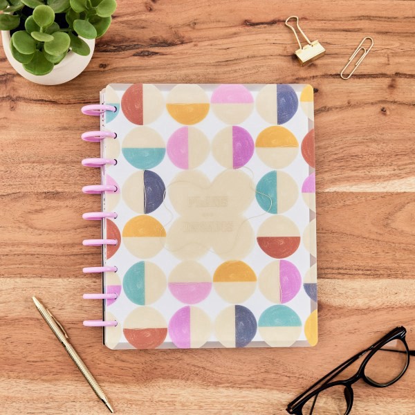 slide 6 of 10, 2024 Happy Planner Monthly/Weekly Classic Happy Planner, 7"" X 9-1/4"", Canyon Modern, July 2024 To June 2025, 1 ct