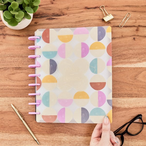 slide 3 of 10, 2024 Happy Planner Monthly/Weekly Classic Happy Planner, 7"" X 9-1/4"", Canyon Modern, July 2024 To June 2025, 1 ct