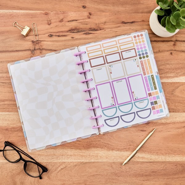 slide 5 of 10, 2024 Happy Planner Monthly/Weekly Classic Happy Planner, 7"" X 9-1/4"", Canyon Modern, July 2024 To June 2025, 1 ct