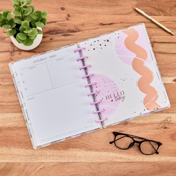 slide 7 of 10, 2024 Happy Planner Monthly/Weekly Classic Happy Planner, 7"" X 9-1/4"", Canyon Modern, July 2024 To June 2025, 1 ct
