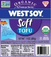 slide 1 of 1, Westsoy Organic Soft Style Tofu, 14 oz