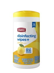 Giant Eagle Lemon Scent Disinfecting Wipes