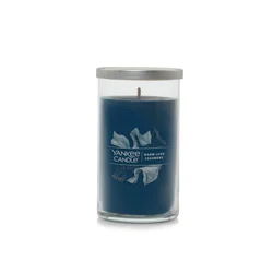 Yankee Candle Medium Pillar Scented Candle with up to 115 Hour Burn Time, Premium Plant Wax Blend for Consistent Burn, 14.25 oz Pillar Candle with Room Filling Fragrance, Warm Luxe Cashmere