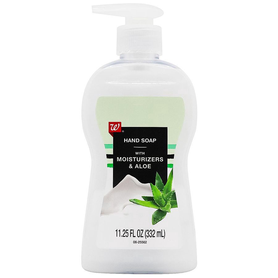 slide 1 of 4, Walgreens Hand Soap with Moisturizers & Aloe, 11.25 fl oz