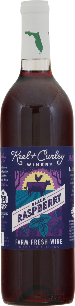 slide 5 of 9, Keel & Curley Winery Black Raspberry Merlot 750 ml, 750 ml