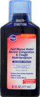 slide 1 of 1, Kroger Fast Mucus Relief Congestion & Cough, 6 fl oz