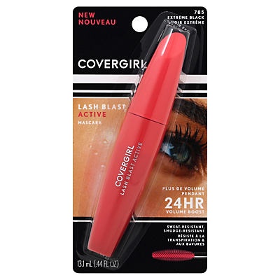 slide 1 of 1, Covergirl Lash Blast Active Mascara Extreme Black 785, 0.44 oz