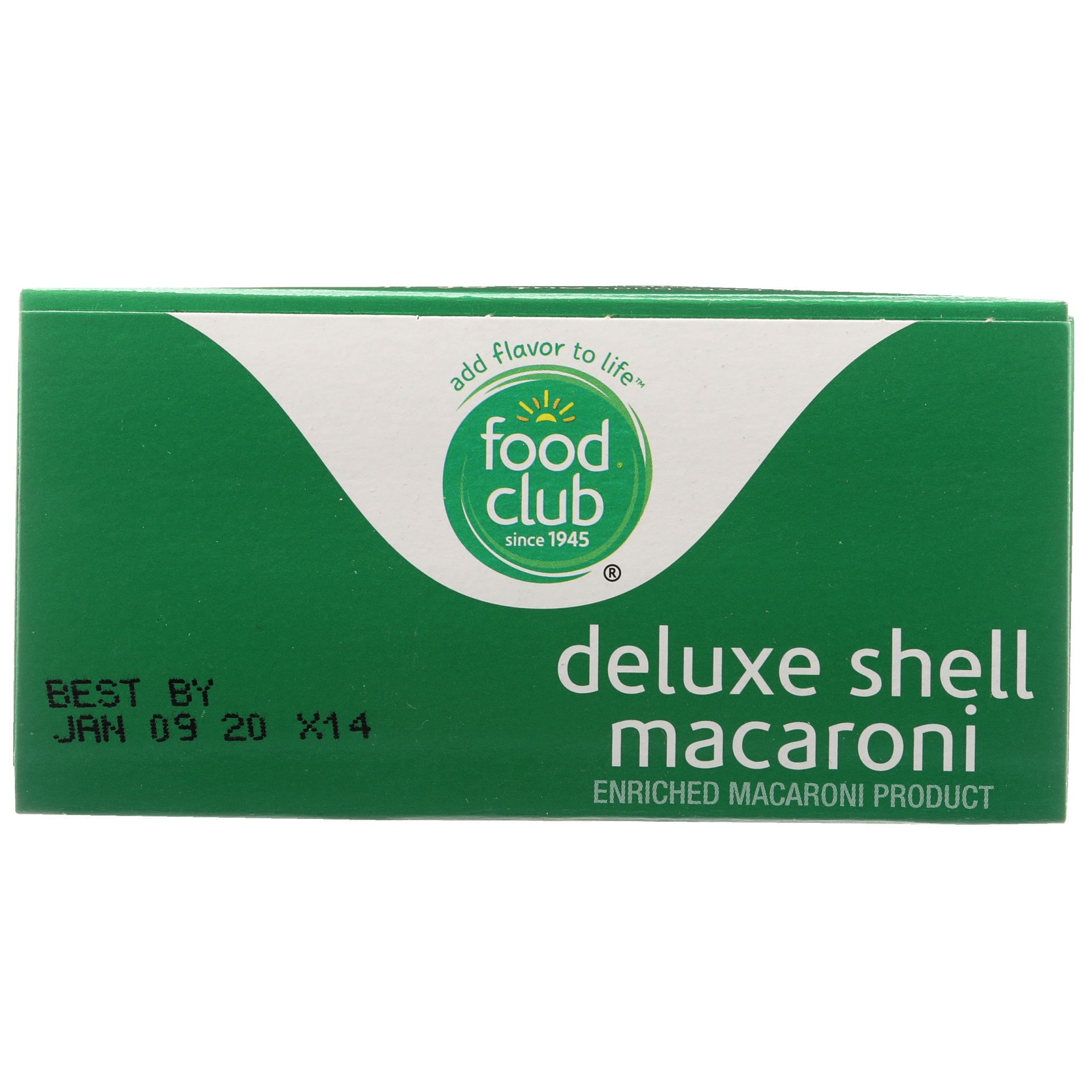 slide 2 of 6, Food Club Medium Shells, 16 oz