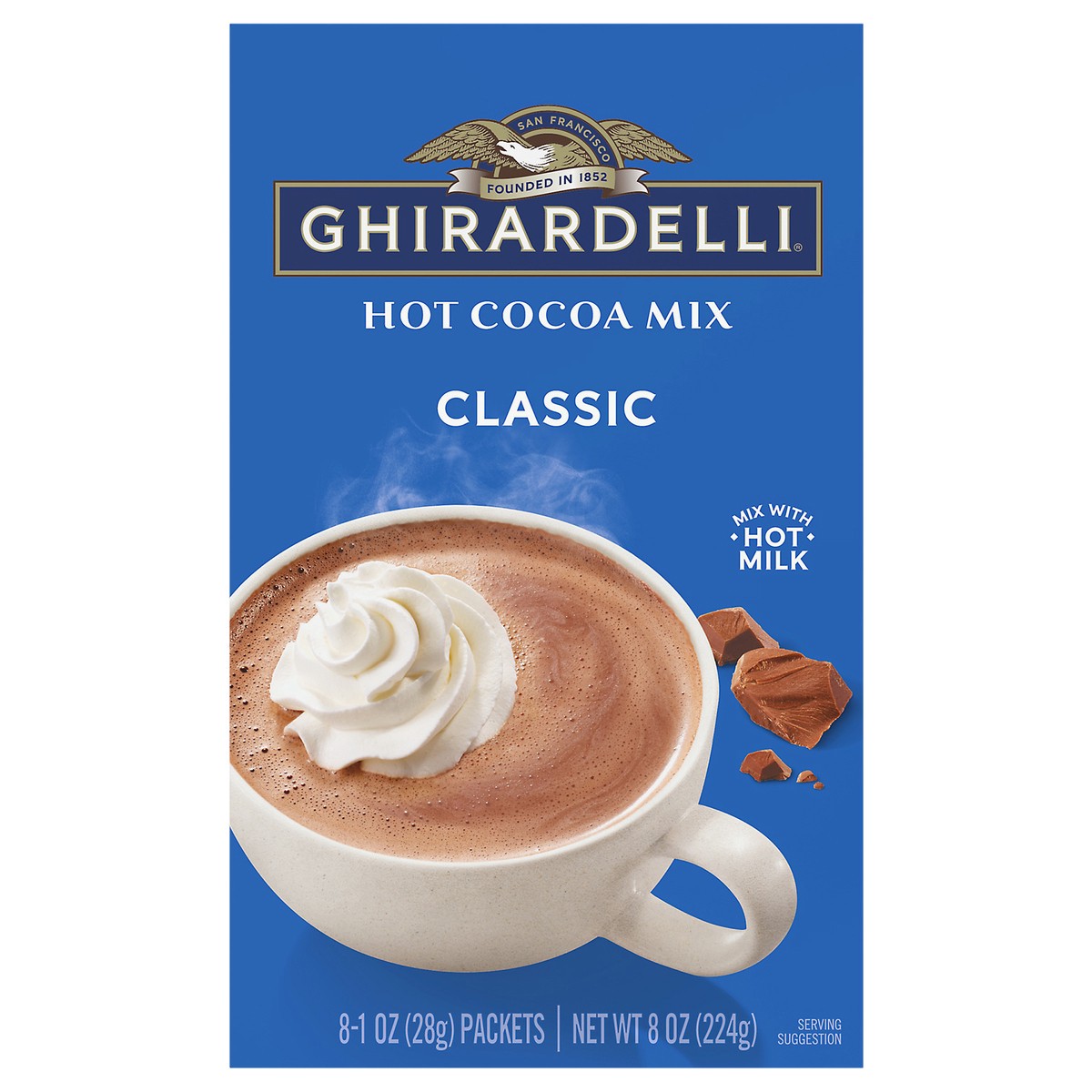 slide 1 of 13, Ghirardelli 8/1oz BKG CLASSIC HC CRTN, 8 ct