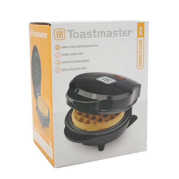 slide 1 of 1, Toastmaster Mini Waffle Maker, 1 ct