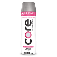 slide 5 of 10, CORE Hydration+ Vibrance, Pink Grapefruit Extract Nutrient Enhanced Water with Vitamin C, Biotin and Zinc Bottle, 23.9 fl oz