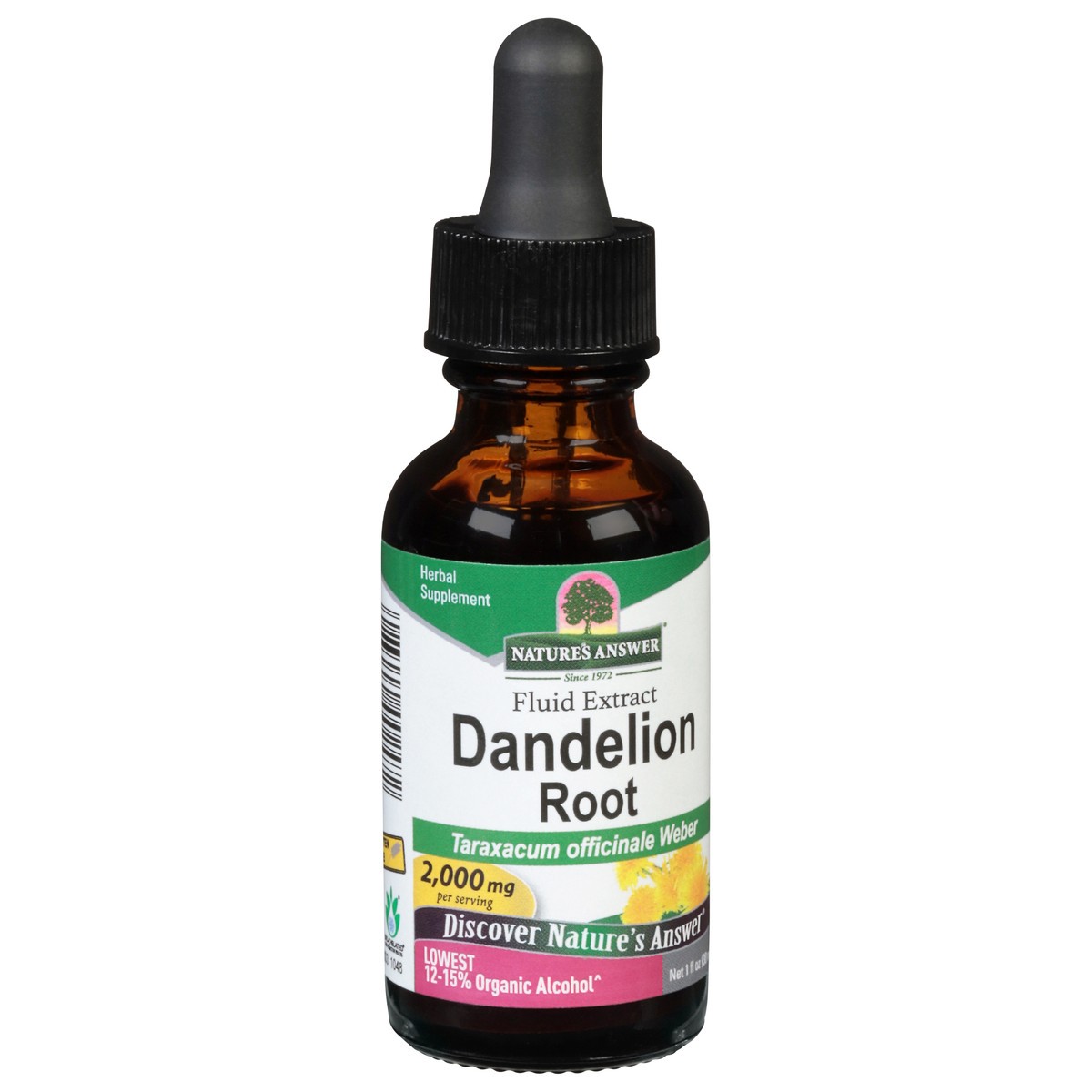 slide 2 of 9, Nature's Answer 2000 mg Fluid Extract Dandelion Root 1 fl oz, 1 fl oz
