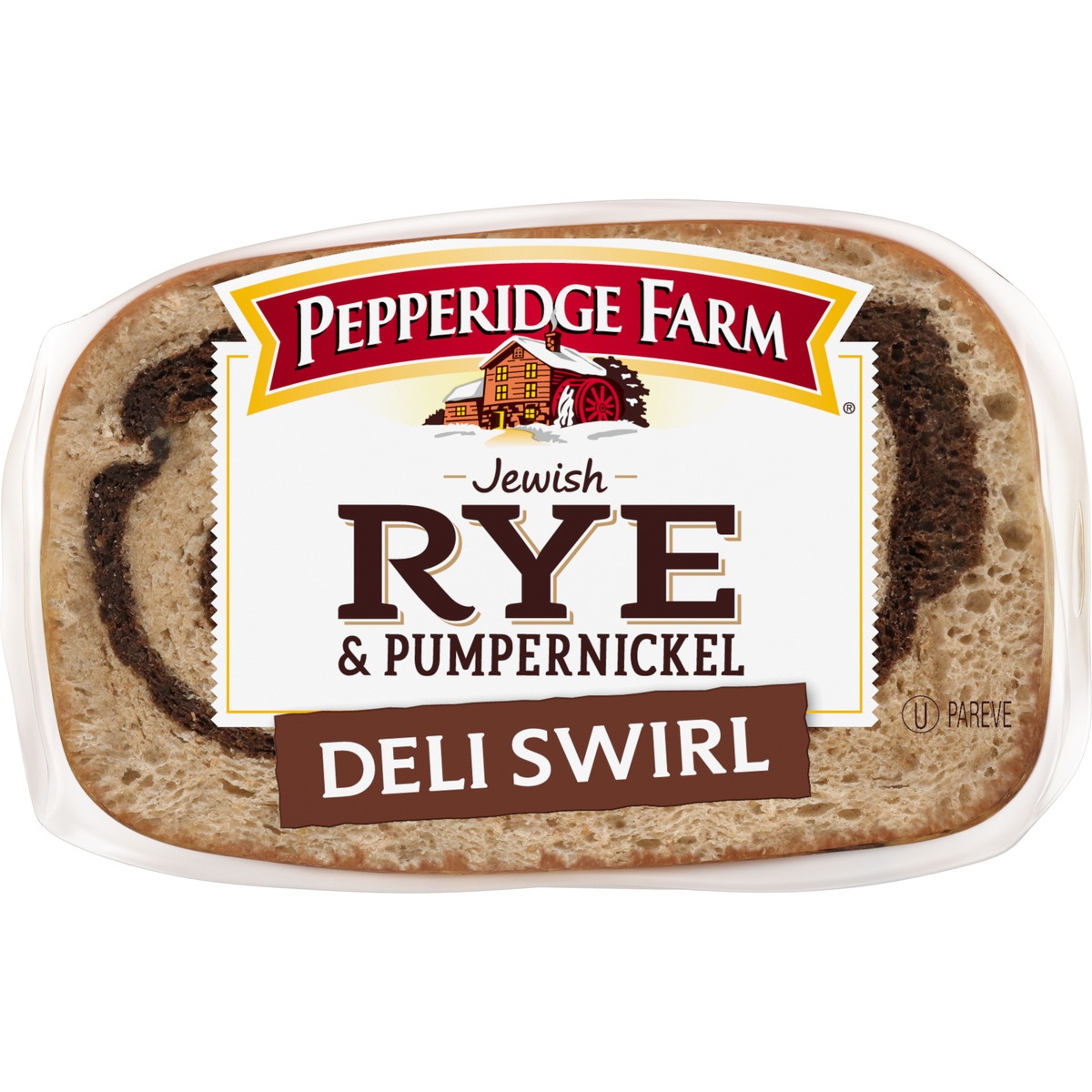 slide 8 of 11, Pepperidge Farm Rye & Pumpernickel Deli Swirl Bread, 16 oz