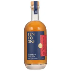 Ten To One Caribbean Dark Rum 750 ml