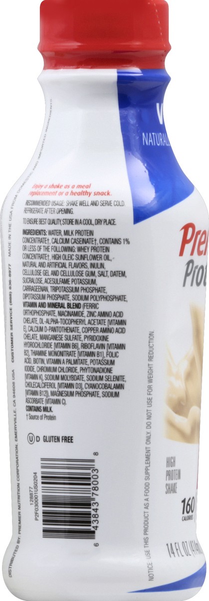 slide 2 of 5, Premier Protein High Protein Shake 14 oz, 14 oz