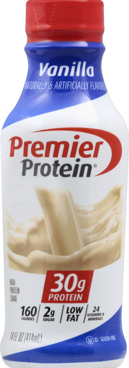 slide 1 of 5, Premier Protein High Protein Shake 14 oz, 14 oz