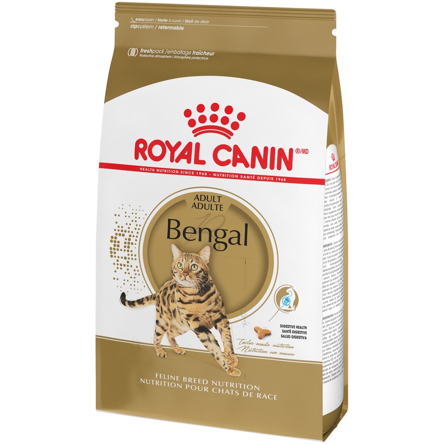 slide 3 of 9, Royal Canin Feline Breed Nutrition Bengal Dry Cat Food, 7 lb