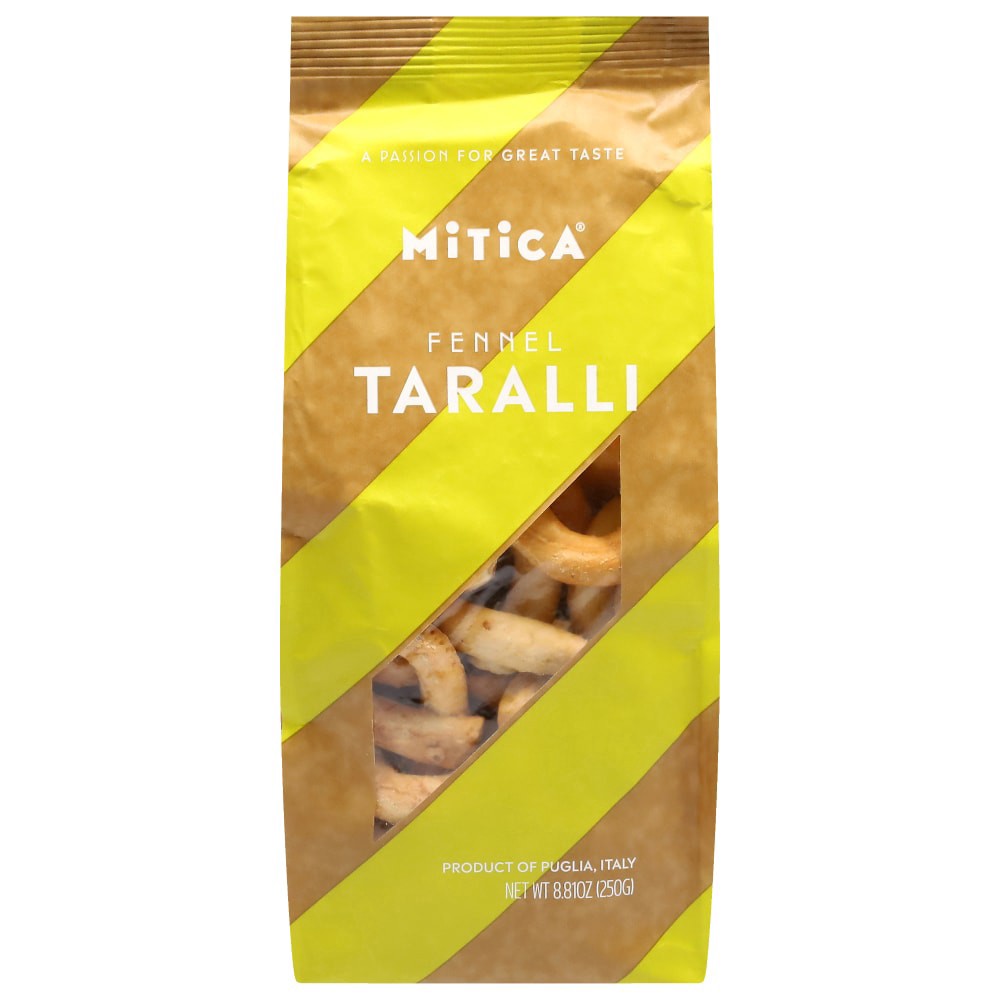 slide 5 of 5, Mitica Taralli con Fennel, 8.8 oz
