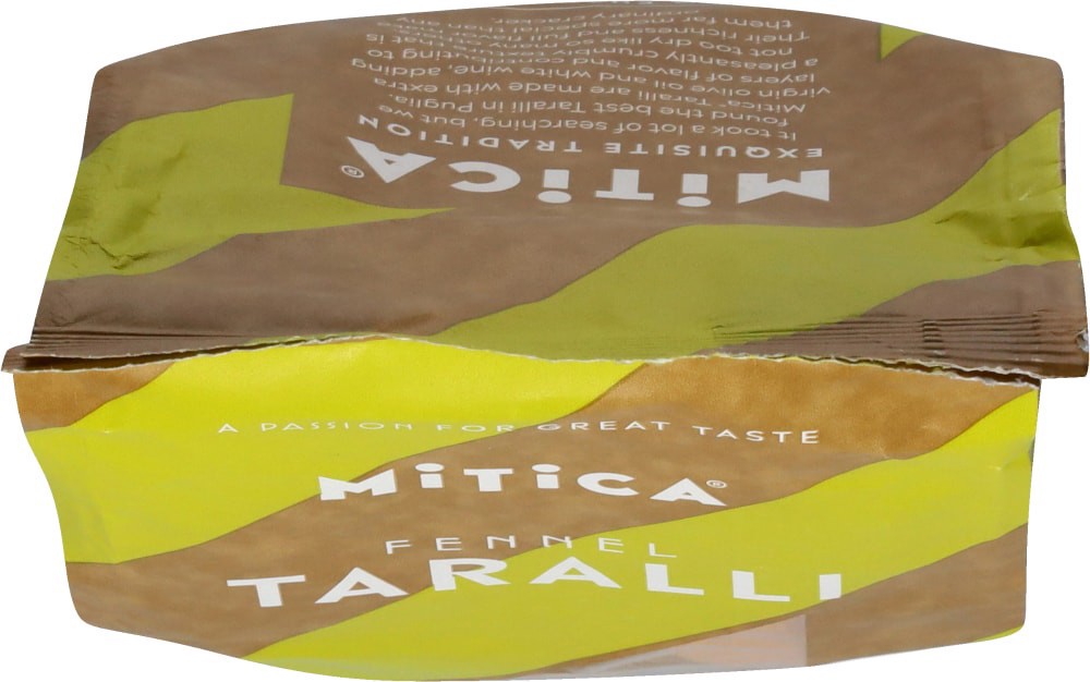 slide 3 of 5, Mitica Taralli con Fennel, 8.8 oz