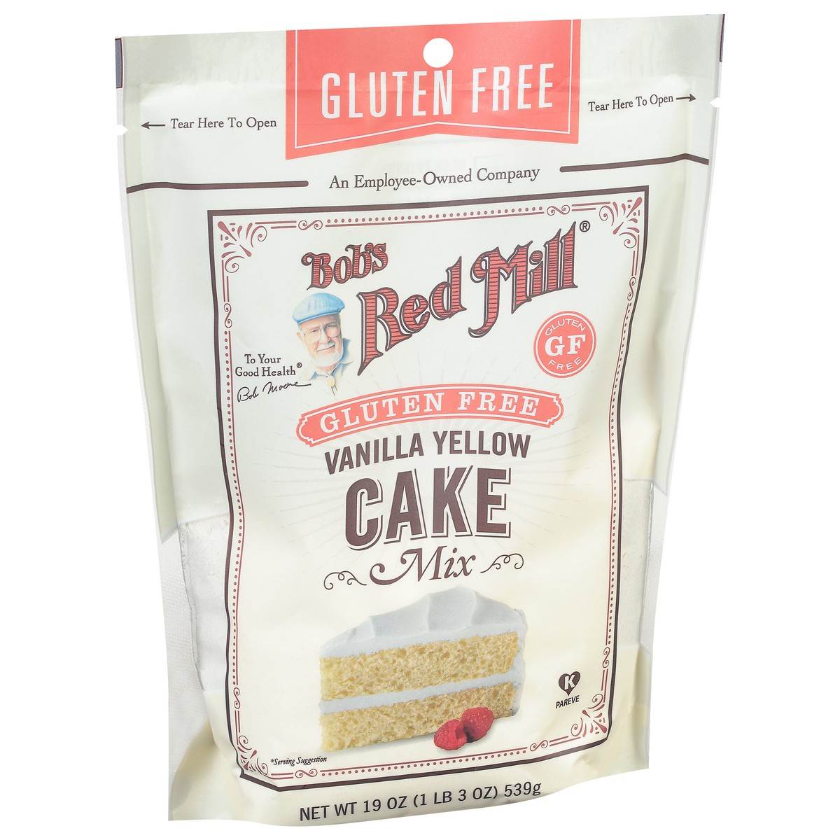 slide 2 of 9, Bob's Red Mill Gluten Free Vanilla Yellow Cake Mix 19 oz, 19 oz