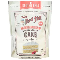 Bob's Red Mill Gluten Free Vanilla Yellow Cake Mix 19 oz