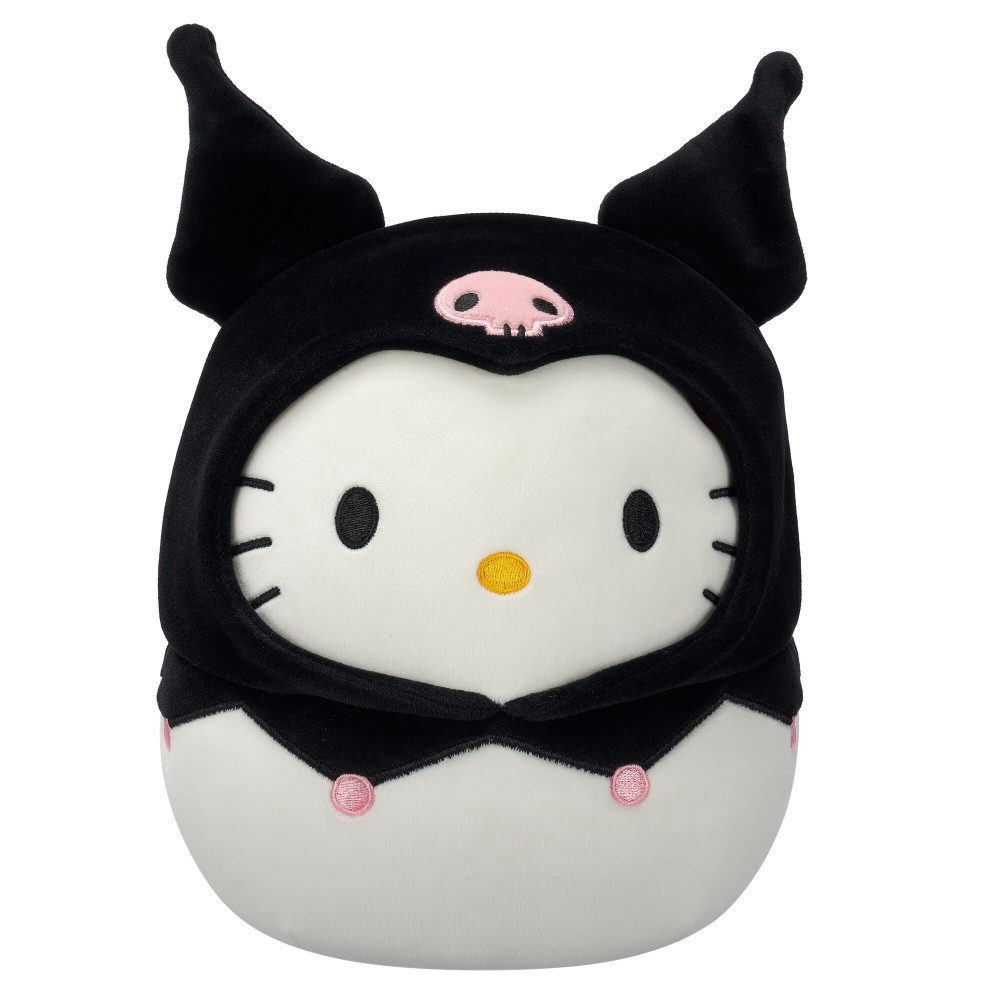 slide 1 of 1, Squishmallows 8 Inch Hello Kitty in Kuromi Hoodie Plush Toy, 1 ct