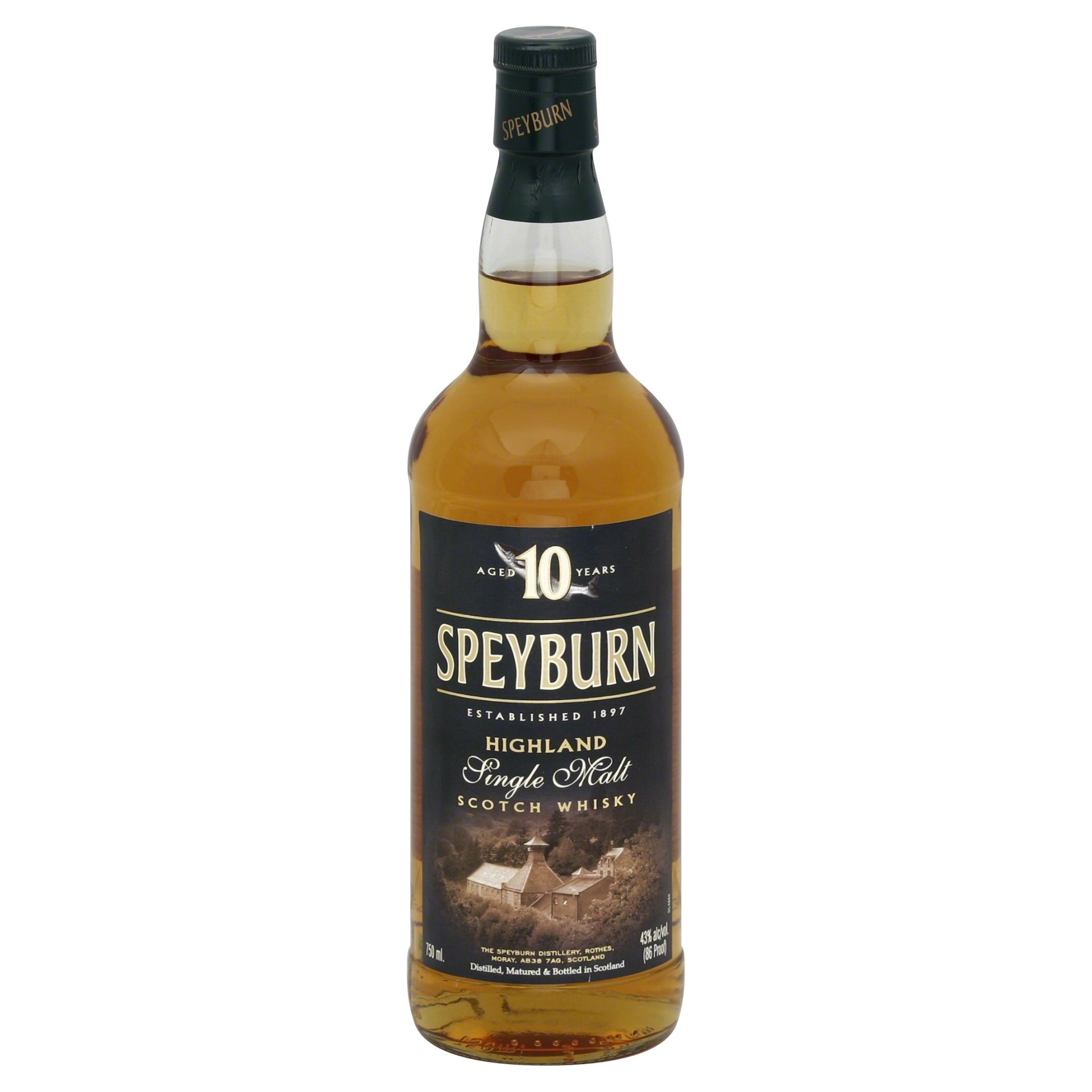 slide 1 of 1, Speyburn Scotch Whisky, Highland Single Malt, 750 ml