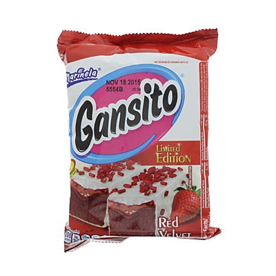 slide 1 of 1, Marinela Gansito Strawberry Flavored Snack Cakes, 3.53 oz